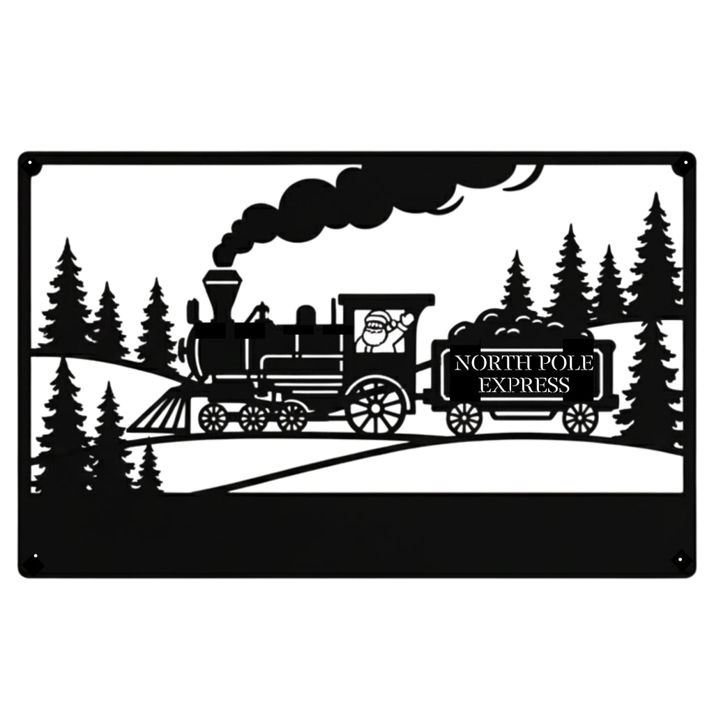 Personalized North Pole Express Monogram