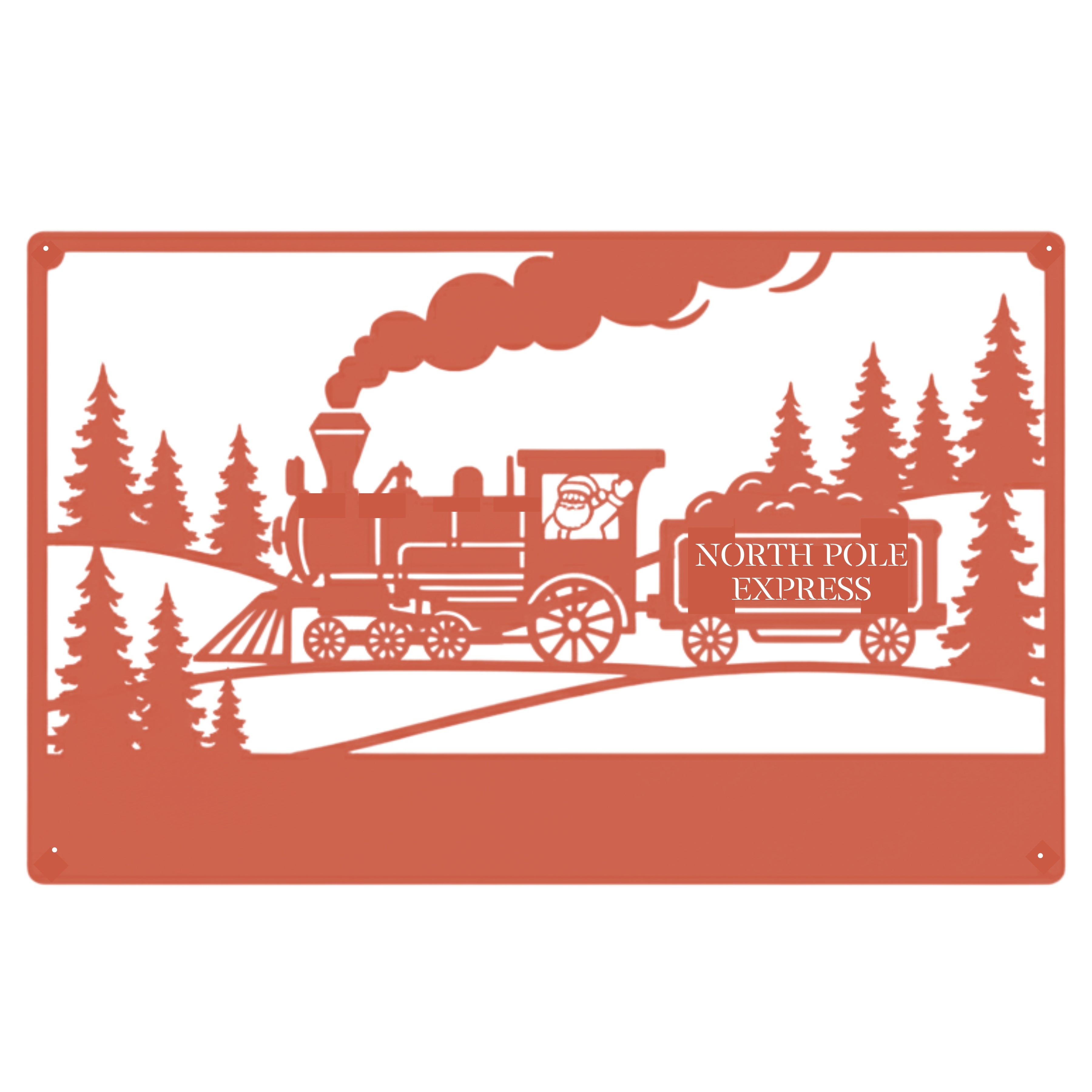 Personalized North Pole Express Monogram