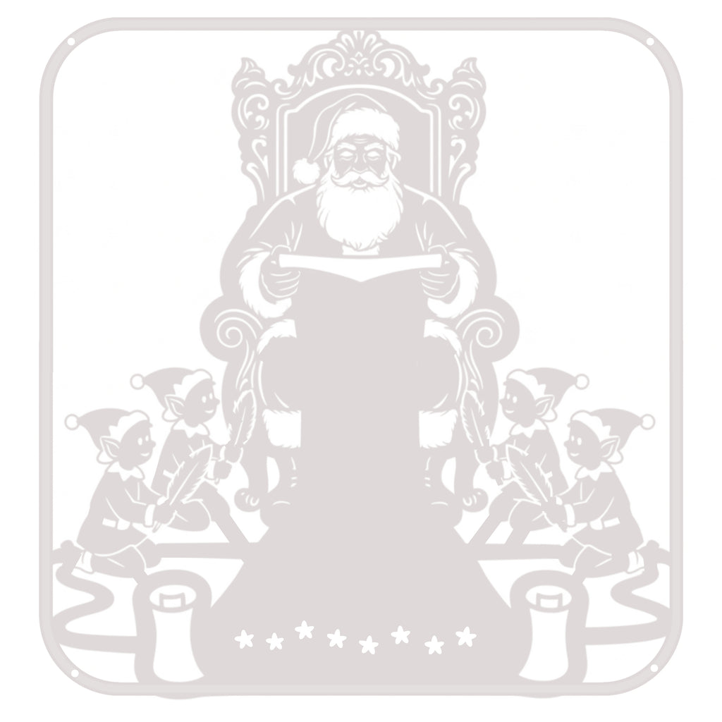 Personalized Santa's List Monogram