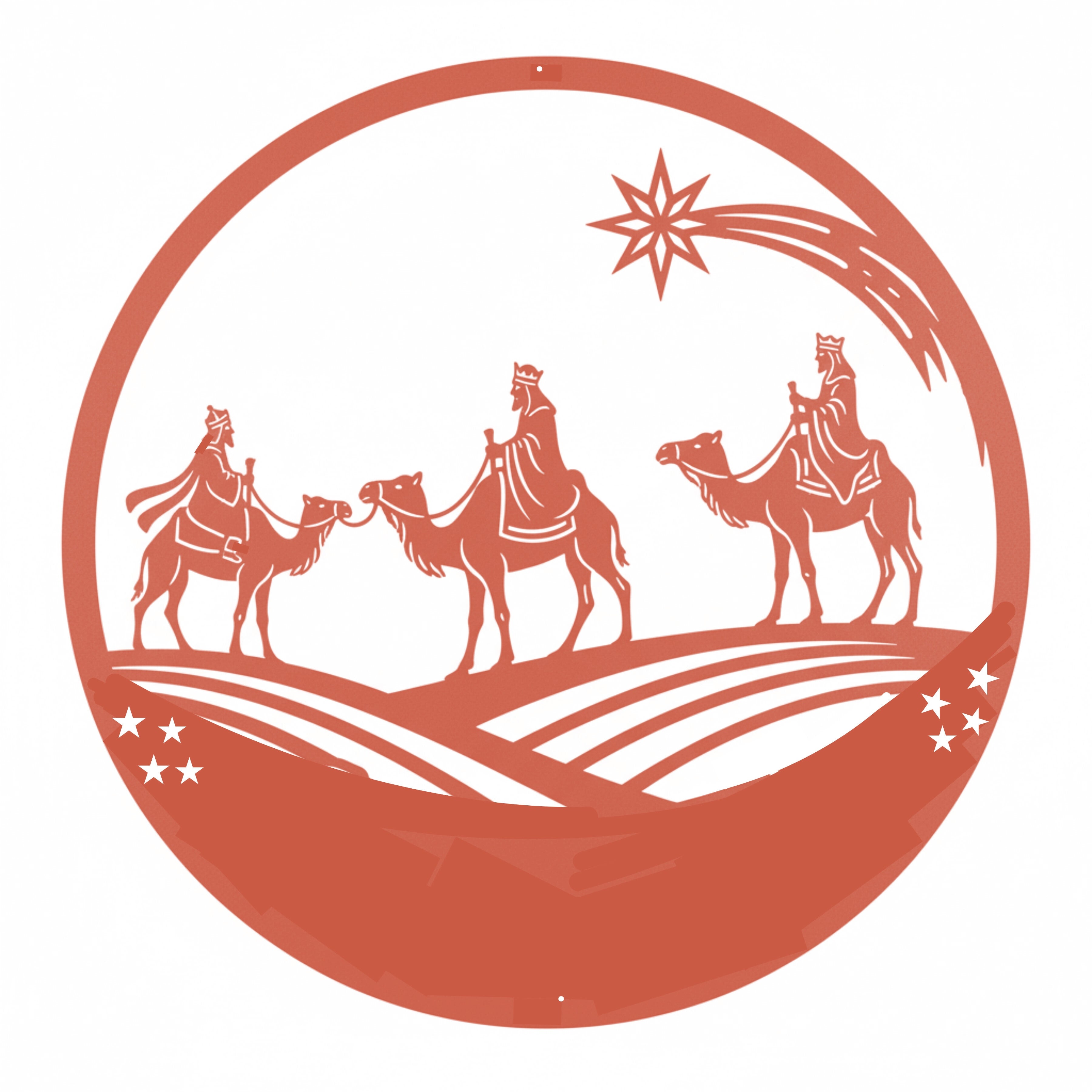 Personalized Three Wise Monogram