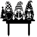 Personalized Merry Gnomes Yard Sign