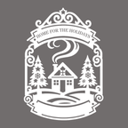 Personalized Home For The Holidays Monogram