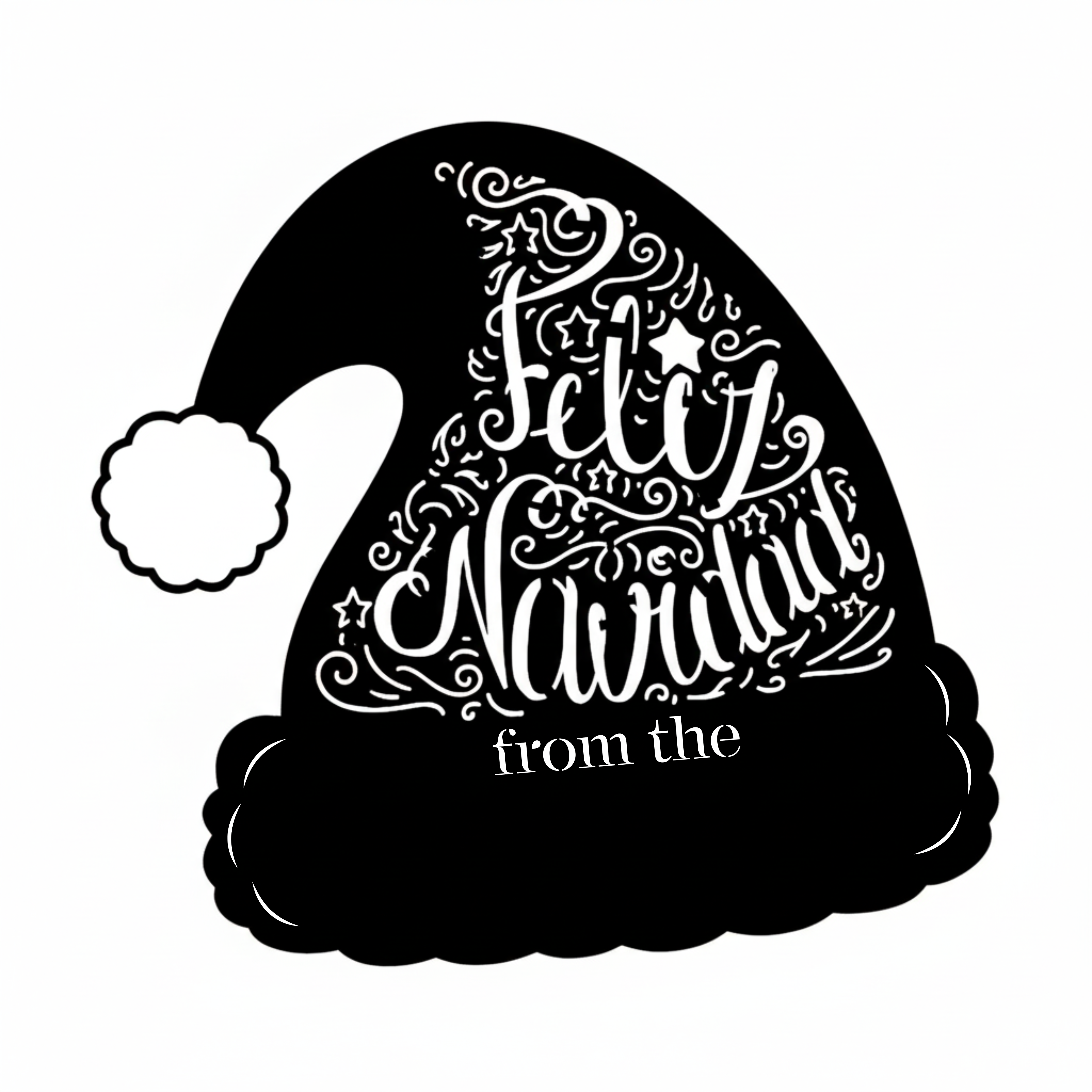 Personalized Feliz Navidad Monogram