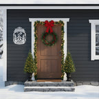 Personalized Home For The Holidays Monogram