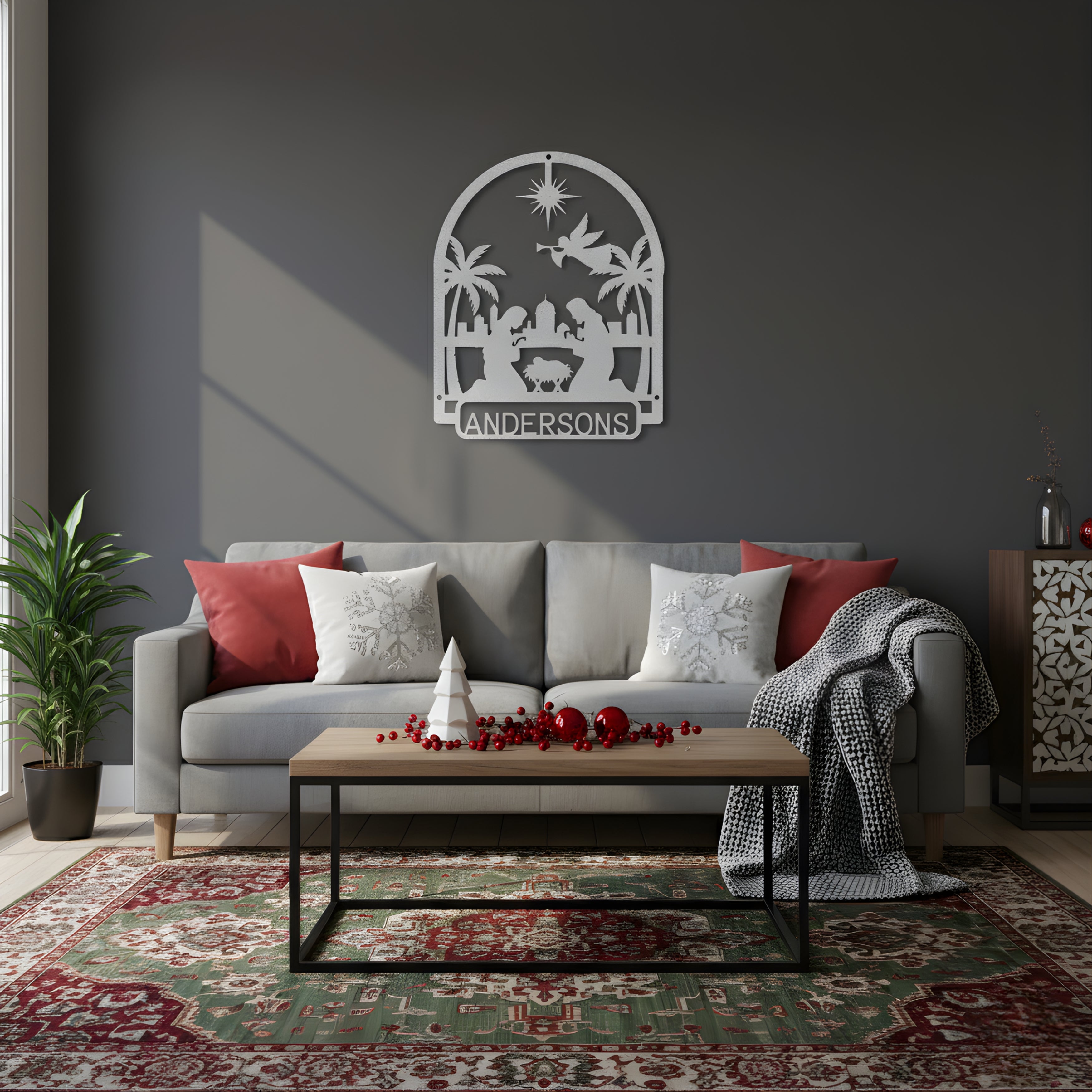 Personalized Novelty Scene Monogram