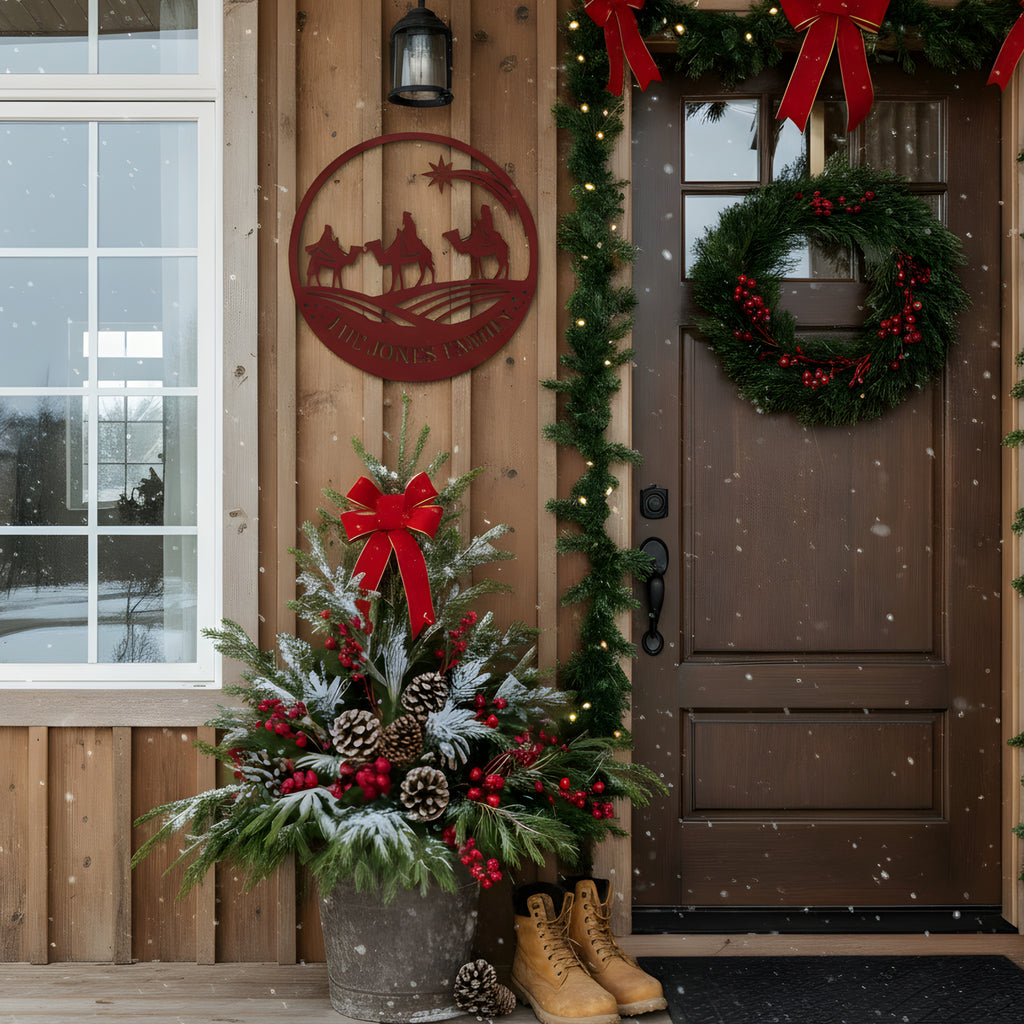 Personalized Three Wise Monogram