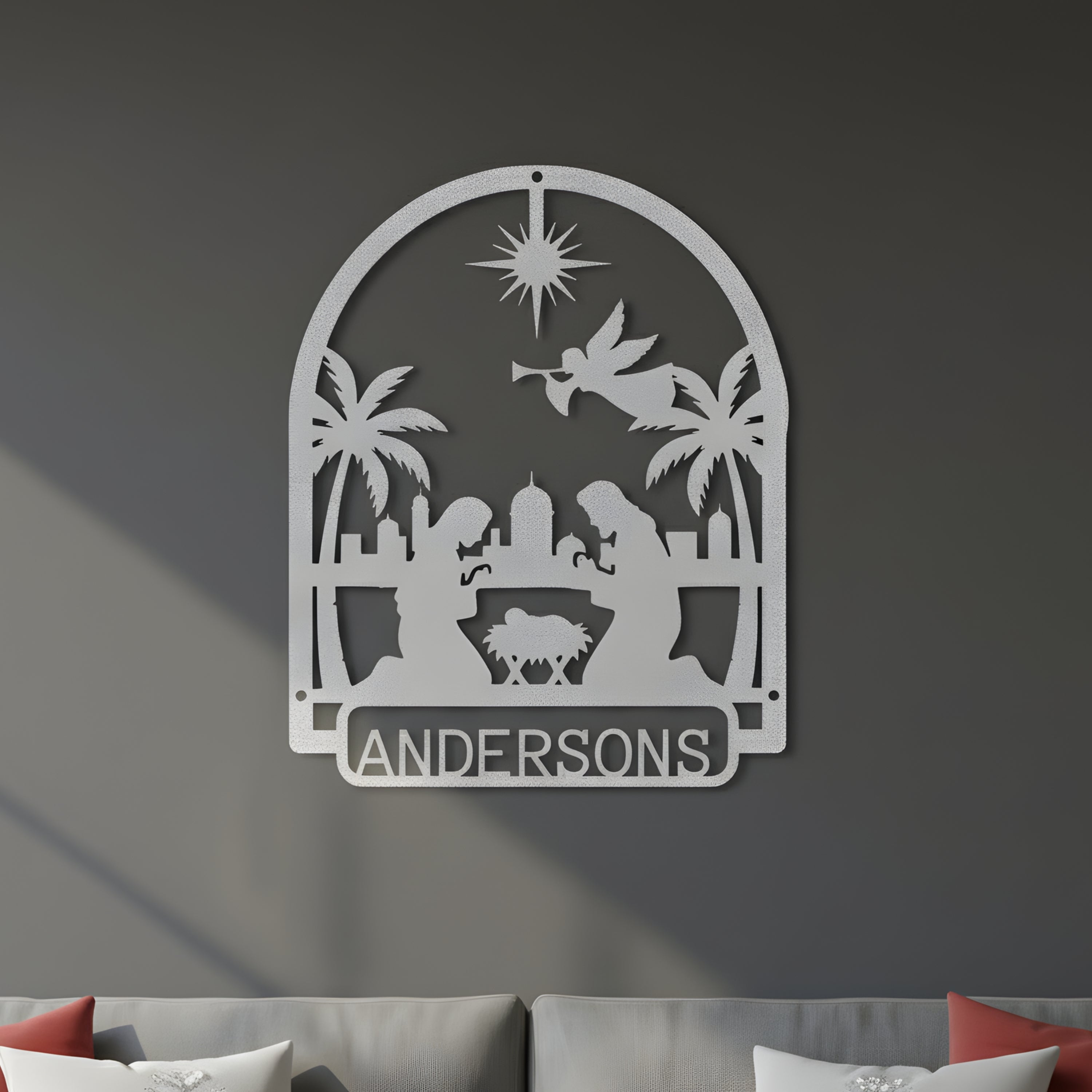 Personalized Novelty Scene Monogram