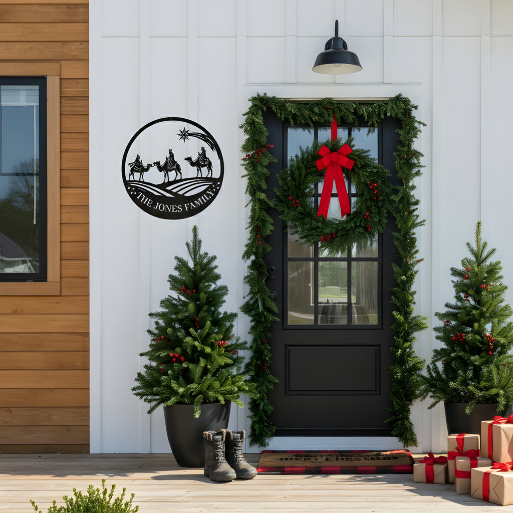 Personalized Three Wise Monogram