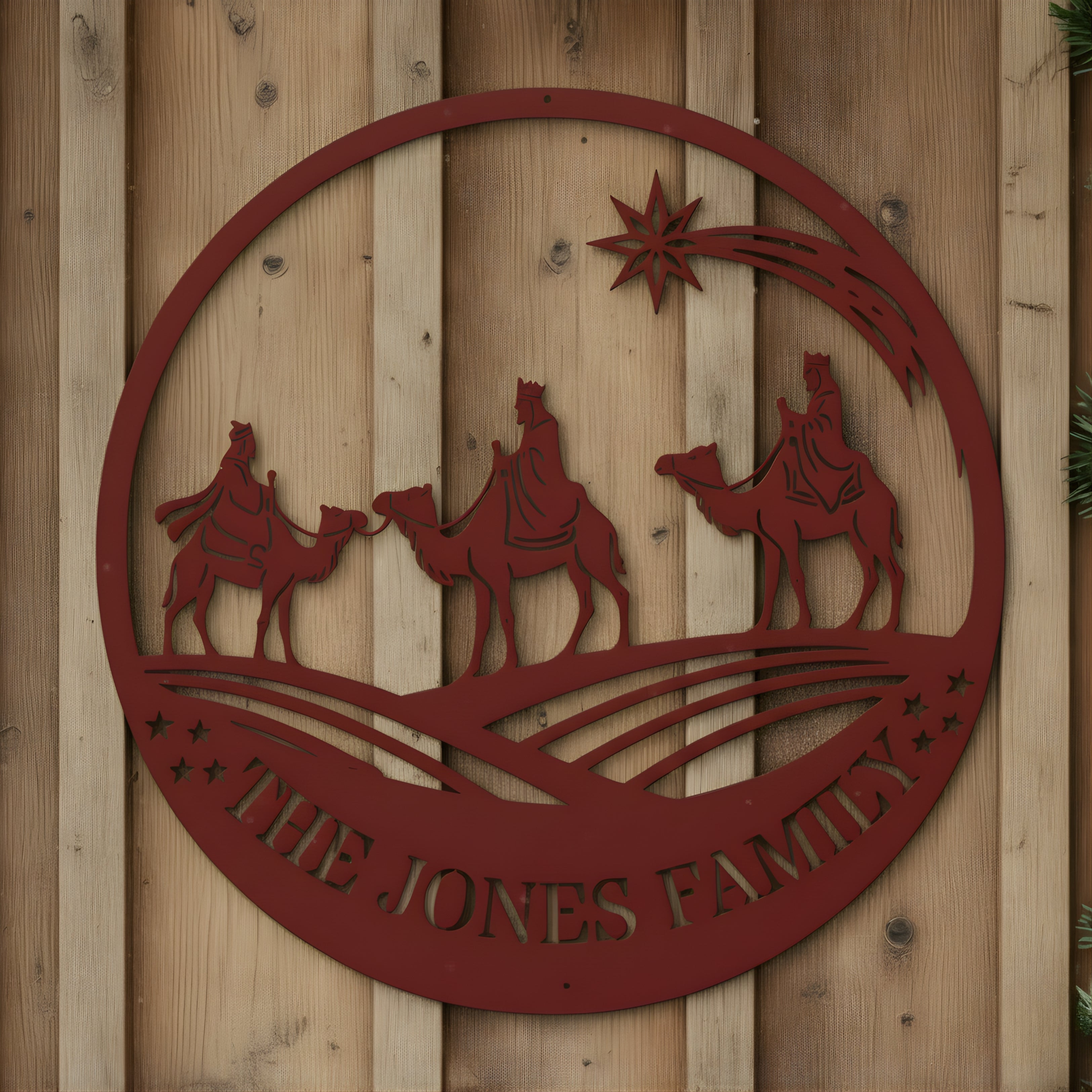 Personalized Three Wise Monogram