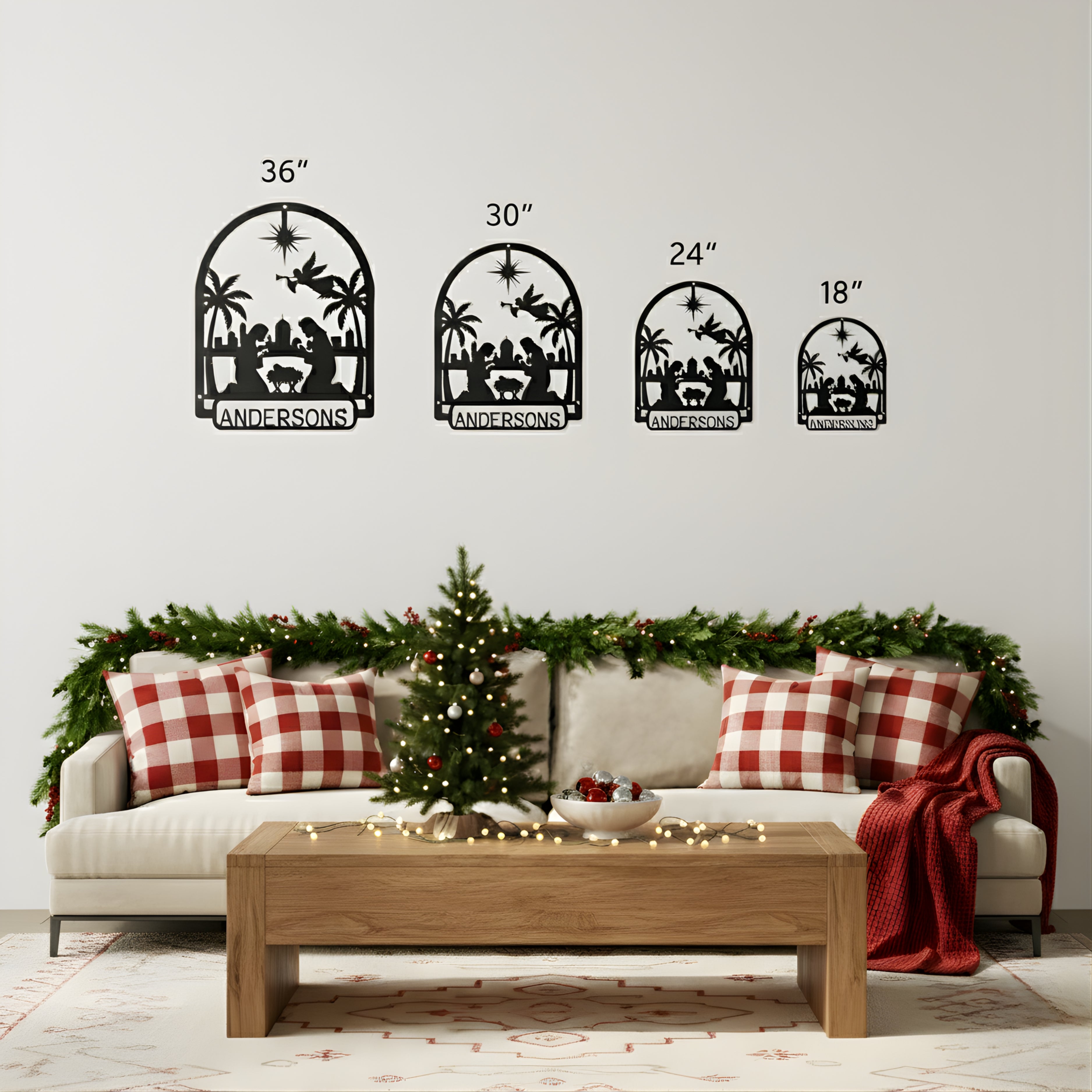 Personalized Novelty Scene Monogram