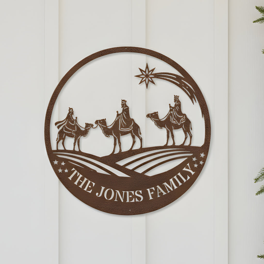 Personalized Three Wise Monogram