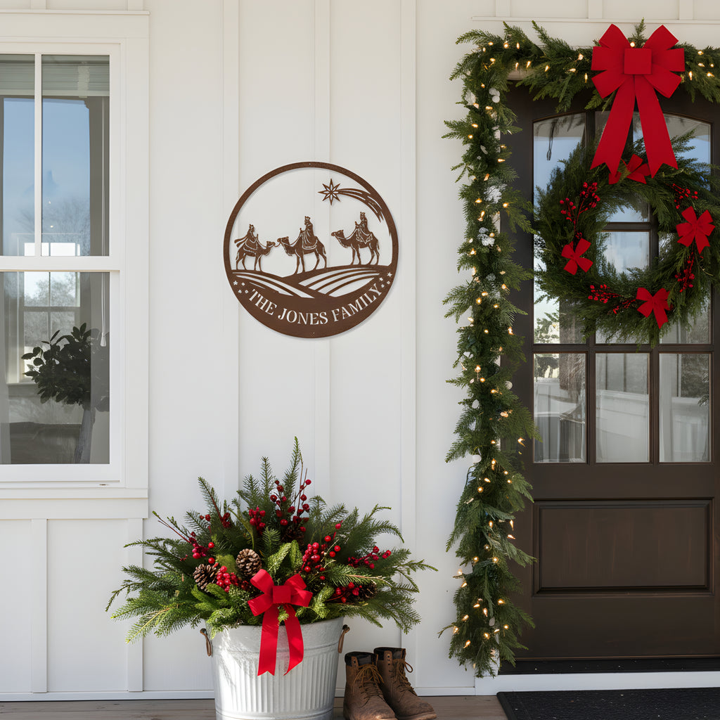 Personalized Three Wise Monogram