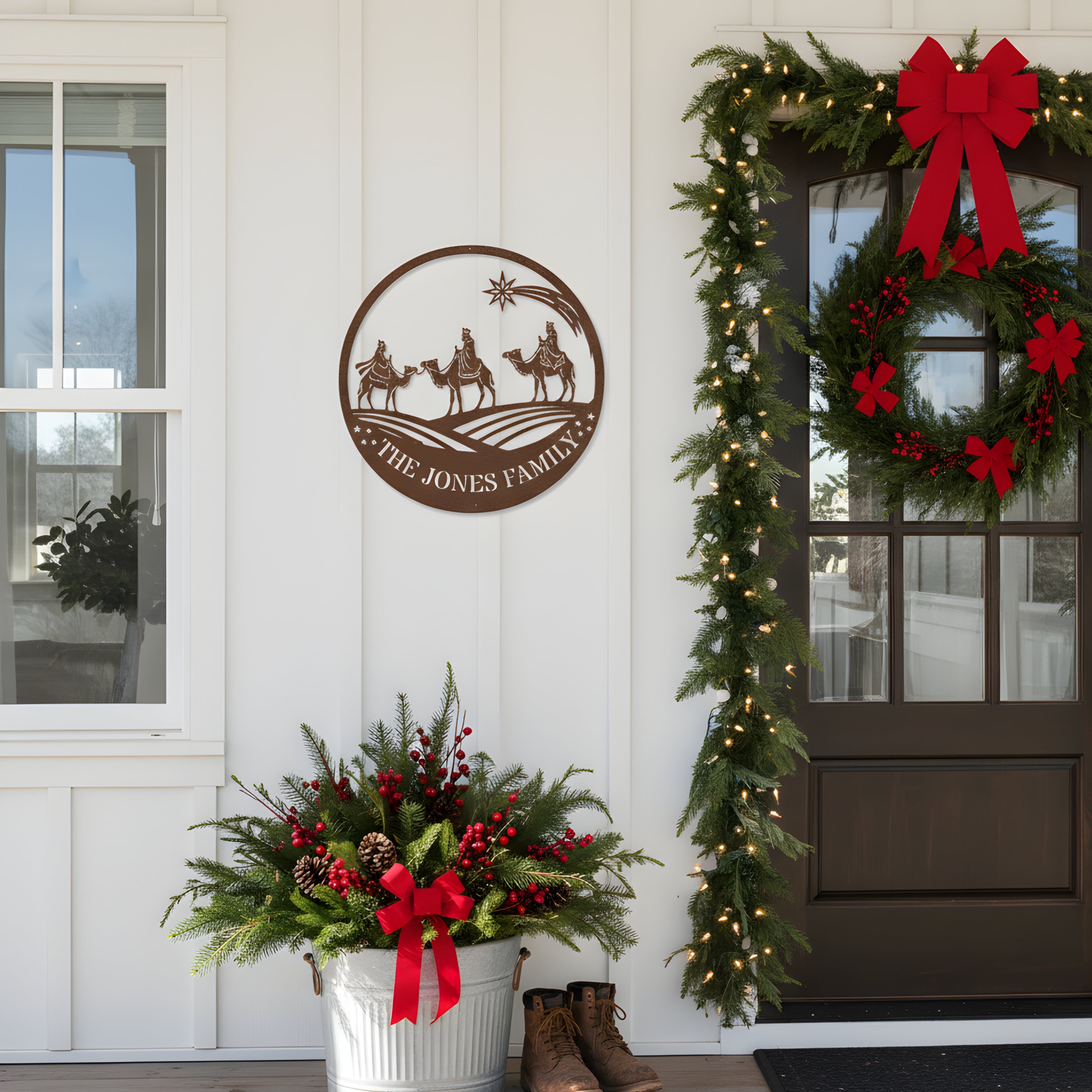 Personalized Three Wise Monogram