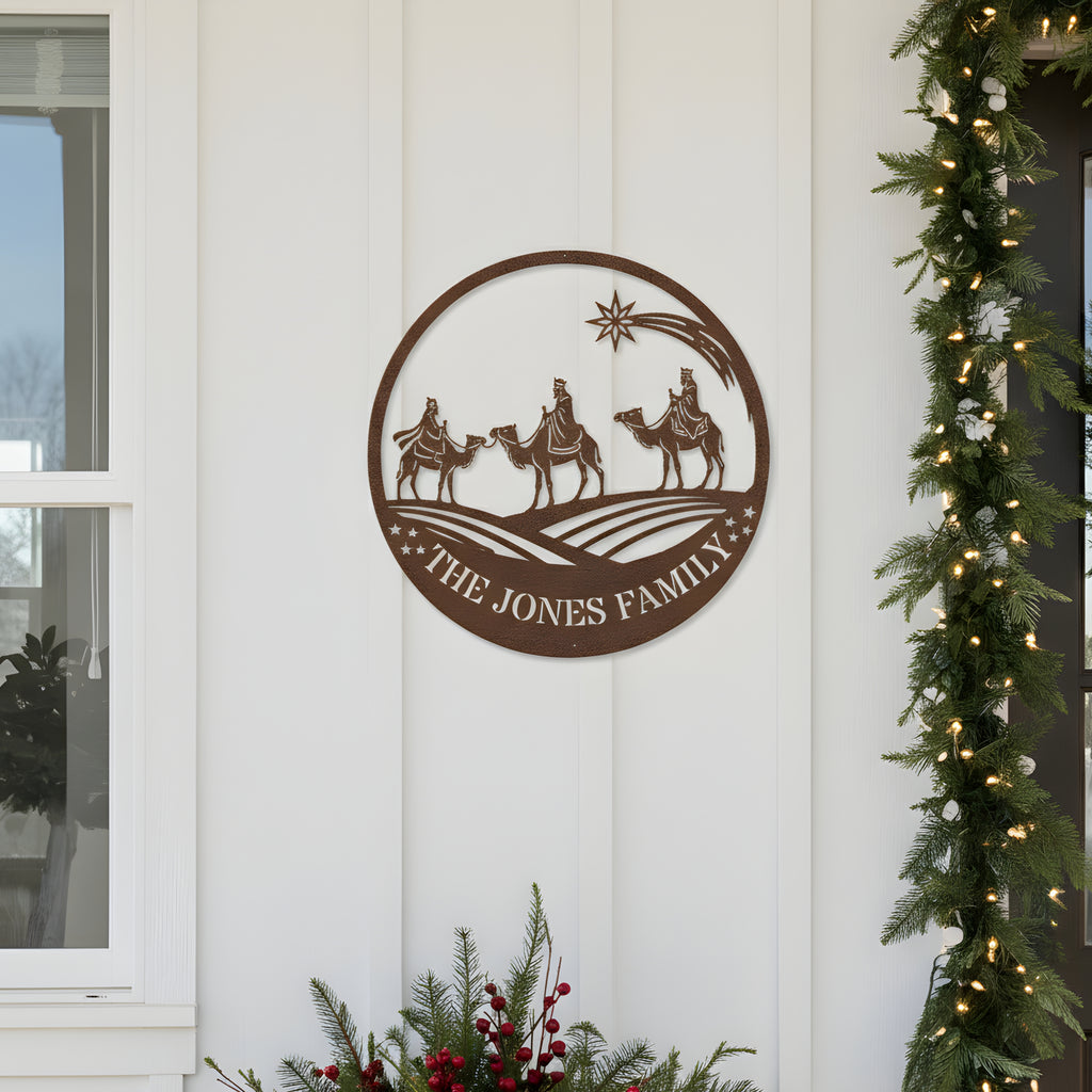 Personalized Three Wise Monogram