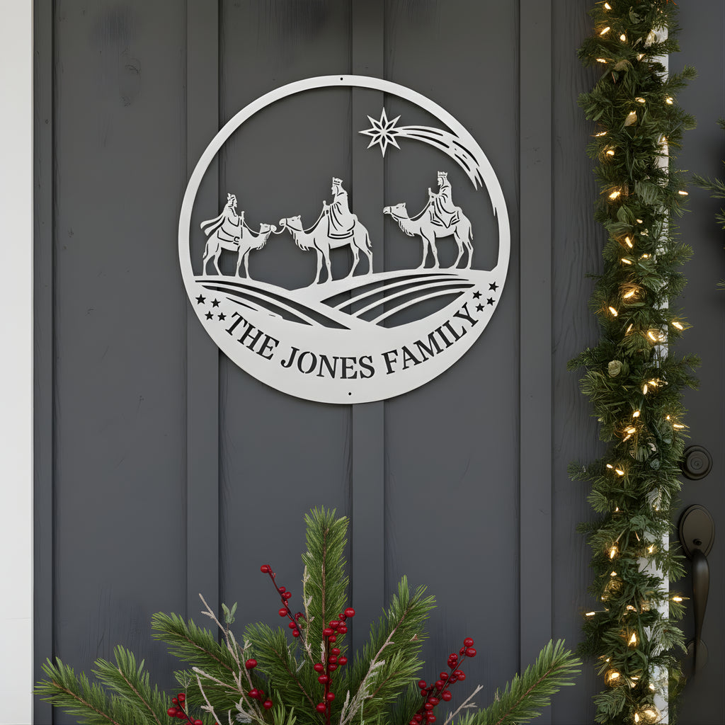 Personalized Three Wise Monogram