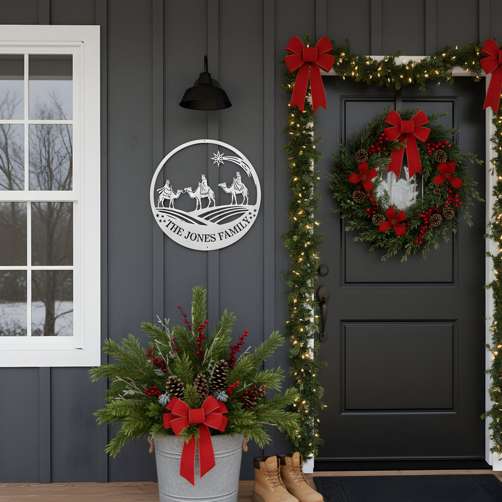 Personalized Three Wise Monogram