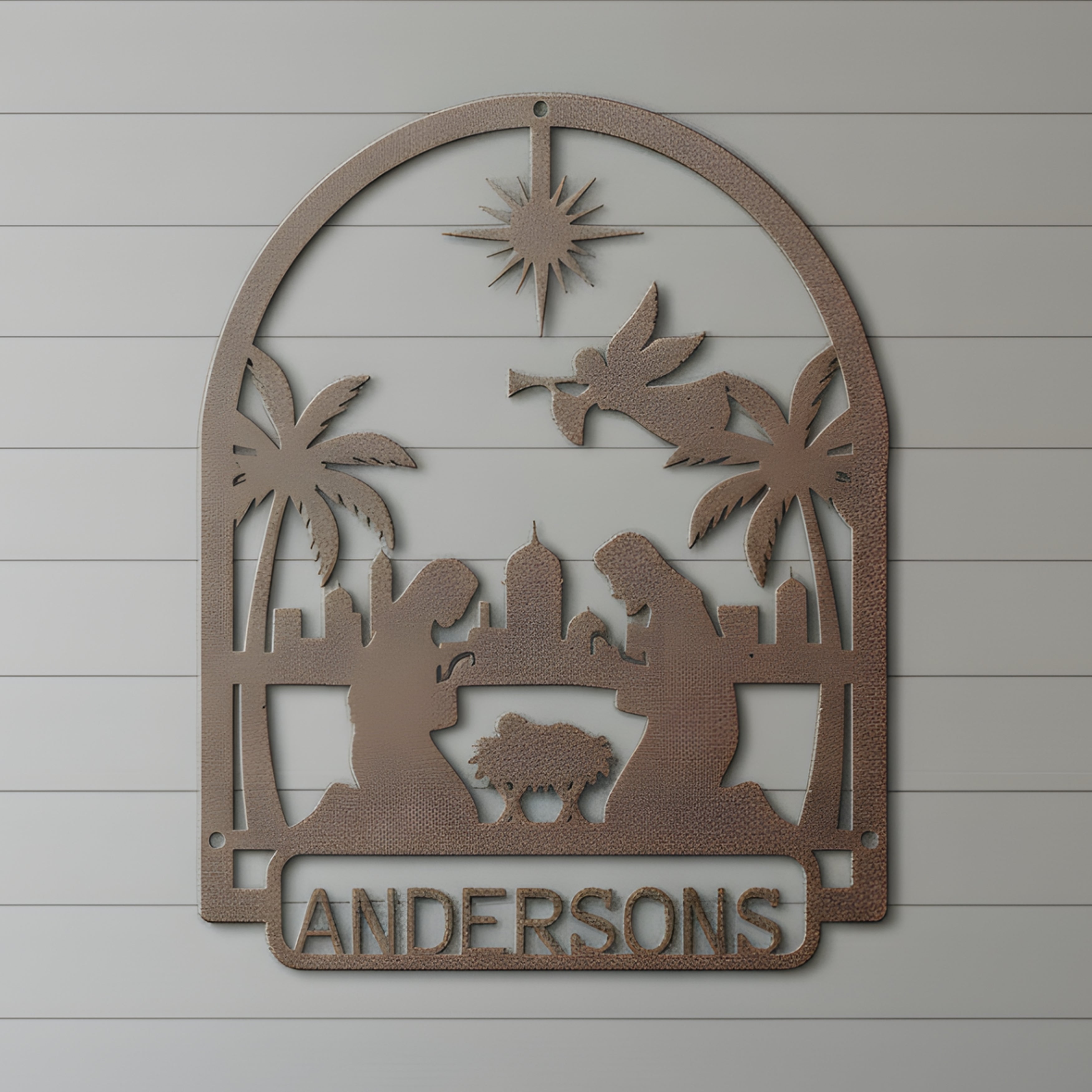 Personalized Novelty Scene Monogram