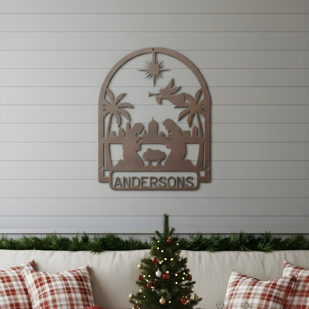 Personalized Novelty Scene Monogram