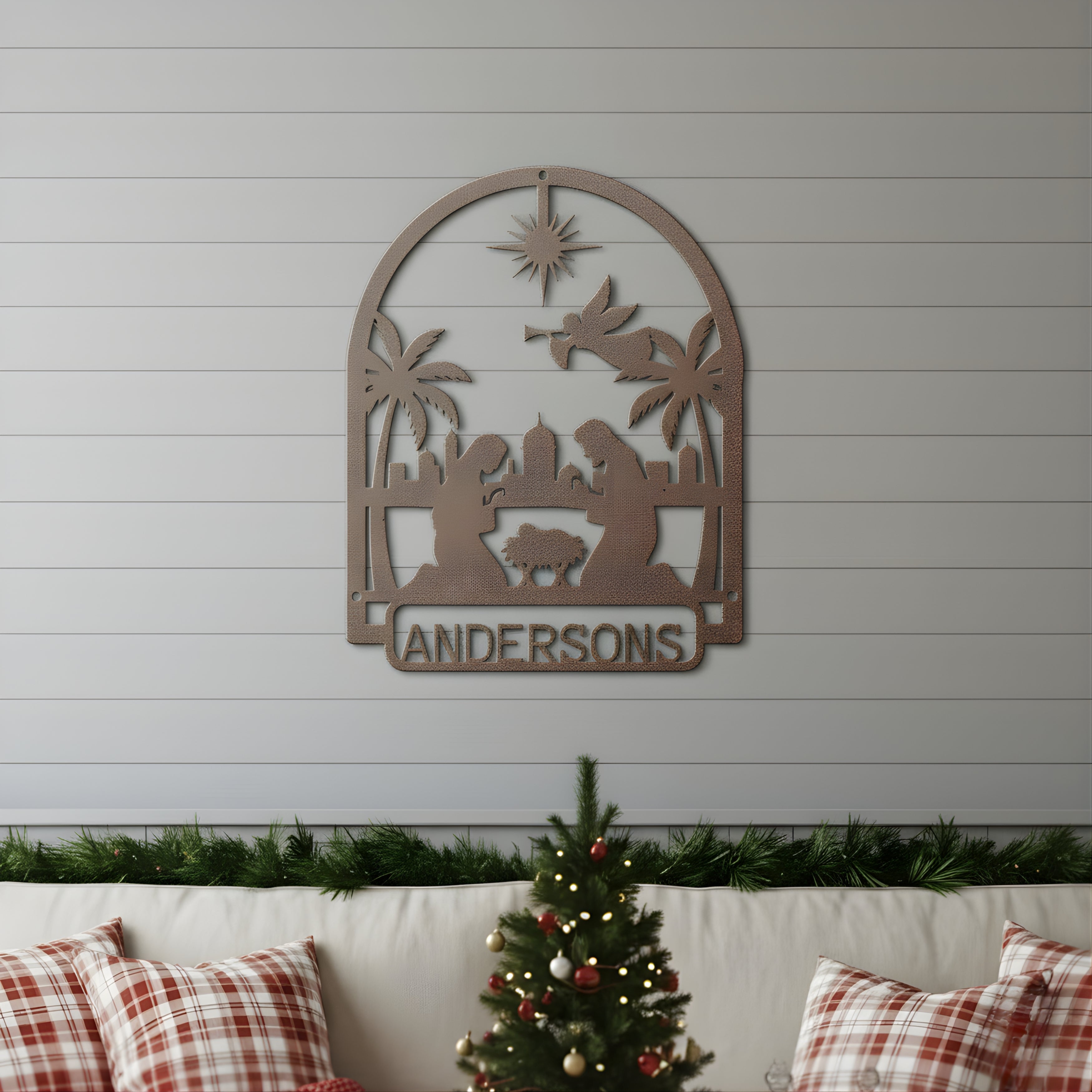 Personalized Novelty Scene Monogram