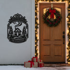 Personalized Home For The Holidays Monogram
