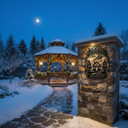 Personalized Home For The Holidays Monogram