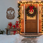 Personalized Home For The Holidays Monogram