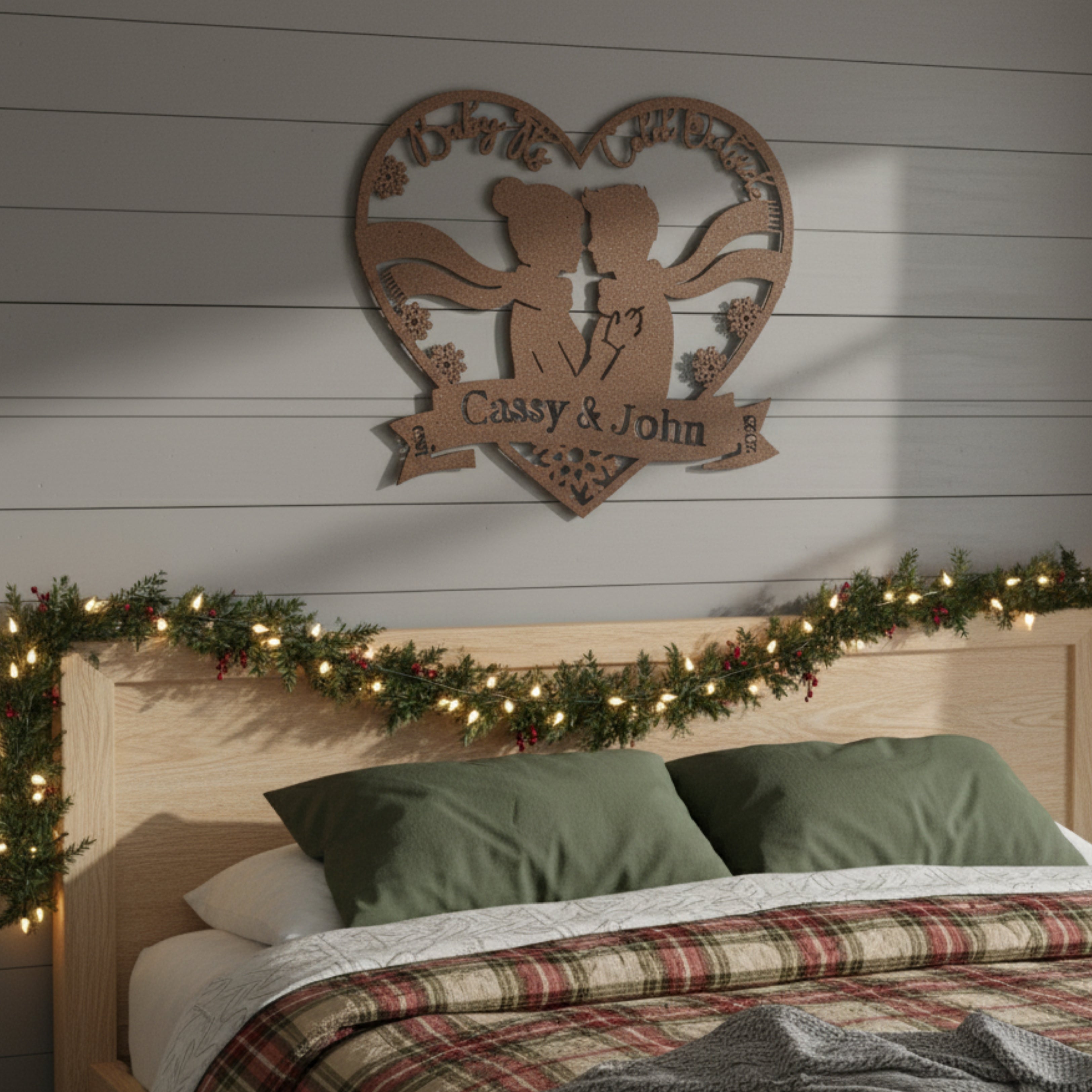 Personalized Baby It's Cold Outside Monogram