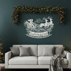 Personalized Sleigh For Two Monogram