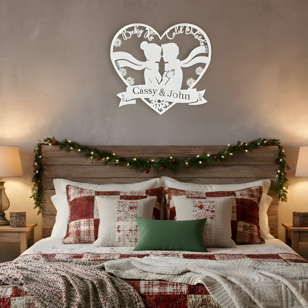 Personalized Baby It's Cold Outside Monogram