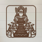 Personalized Santa's List Monogram