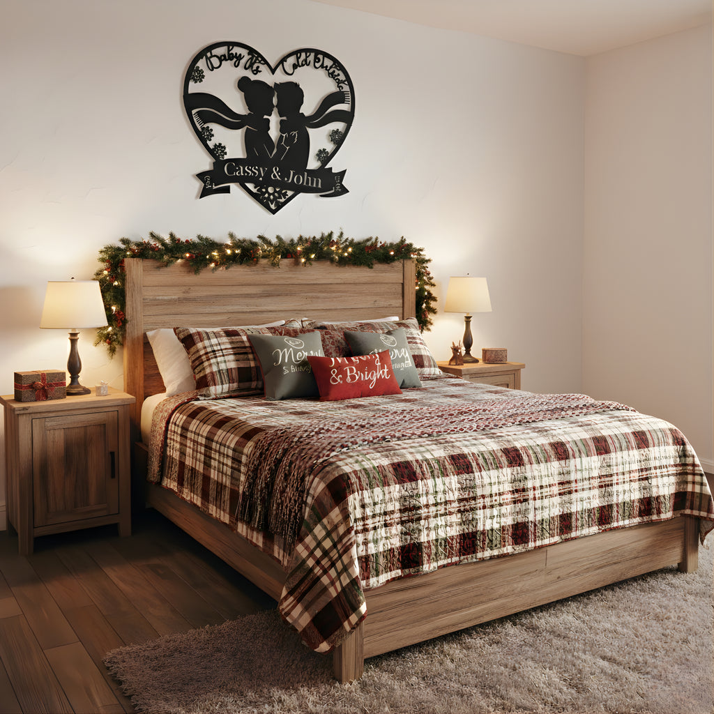 Personalized Baby It's Cold Outside Monogram