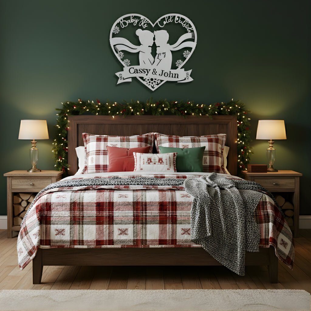 Personalized Baby It's Cold Outside Monogram