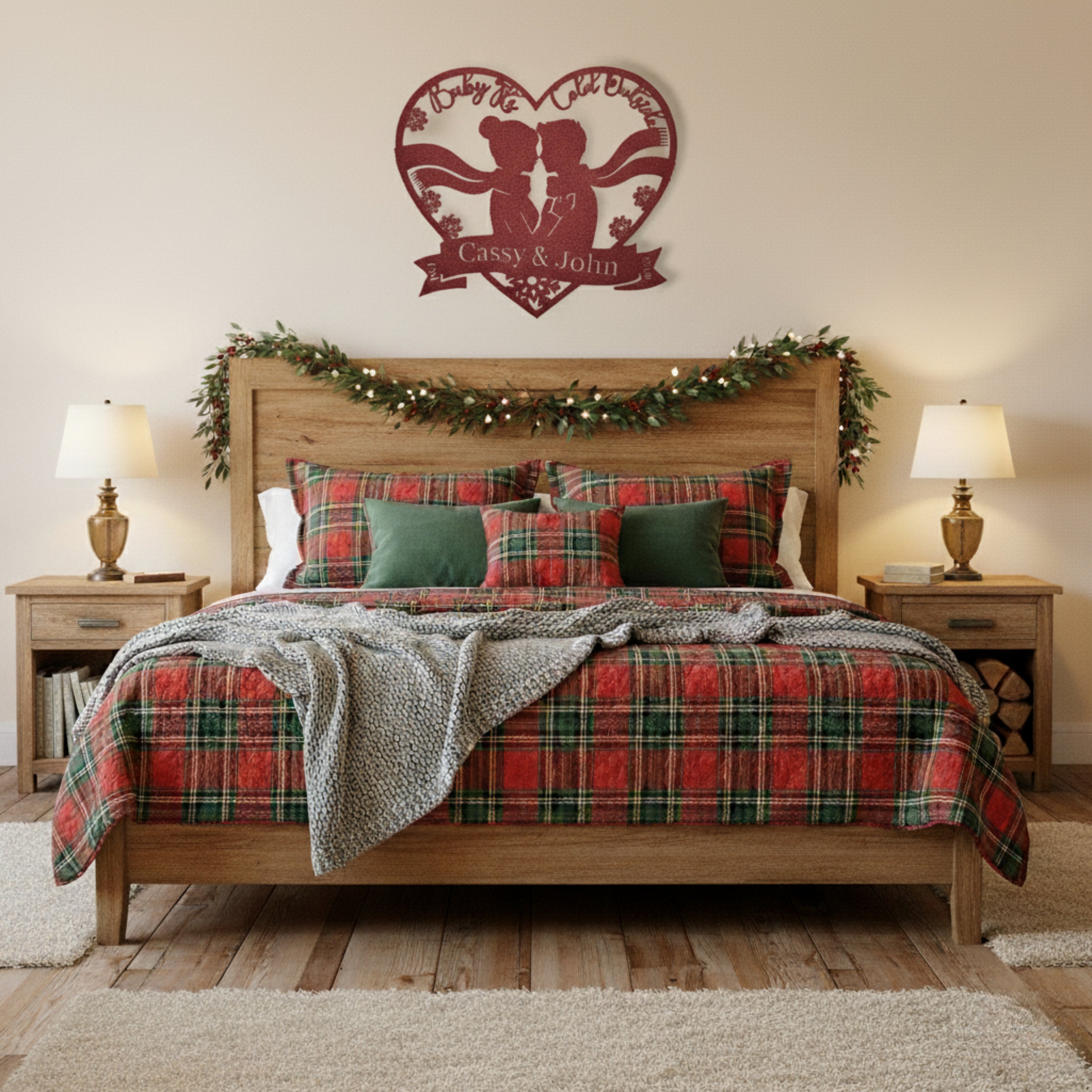 Personalized Baby It's Cold Outside Monogram