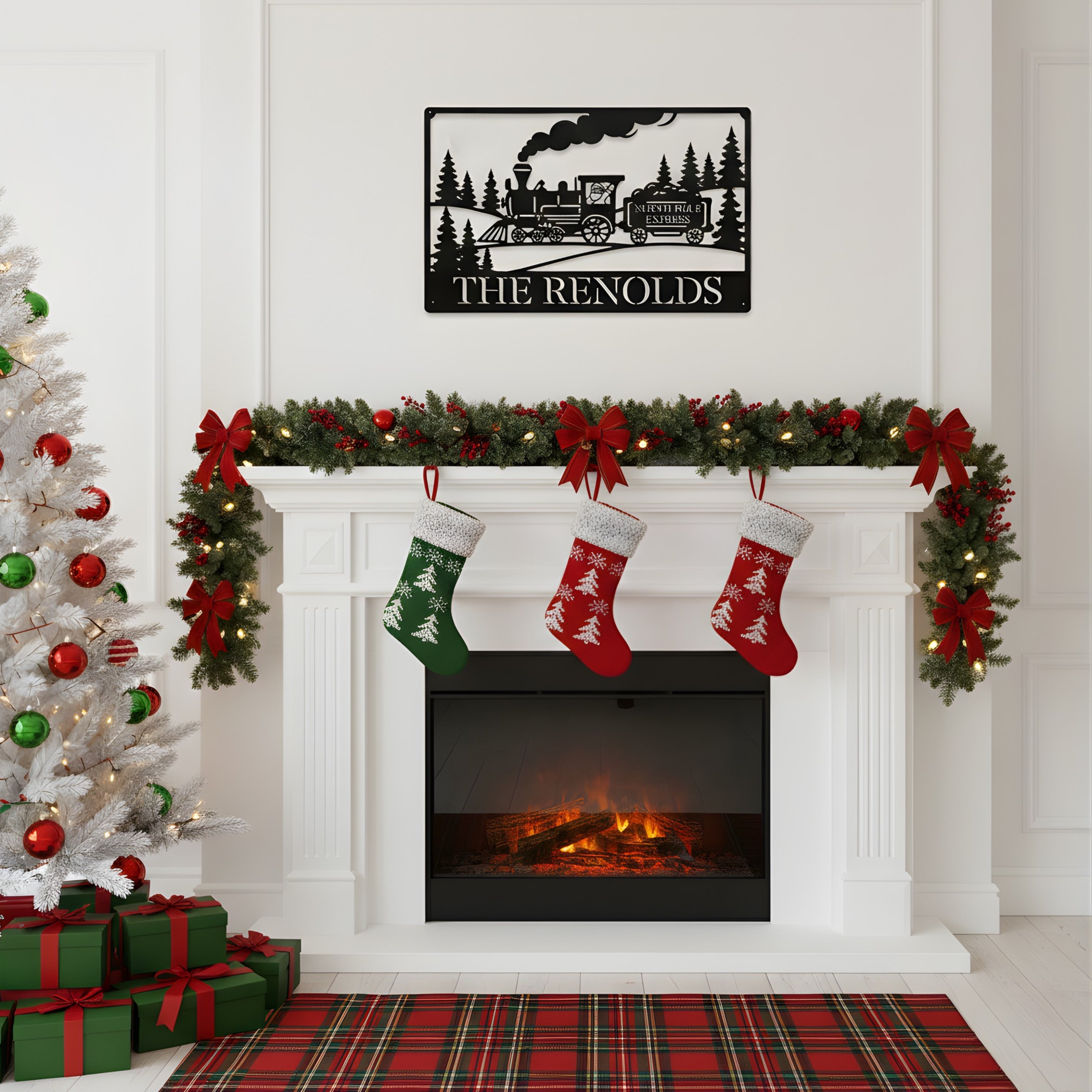 Personalized North Pole Express Monogram