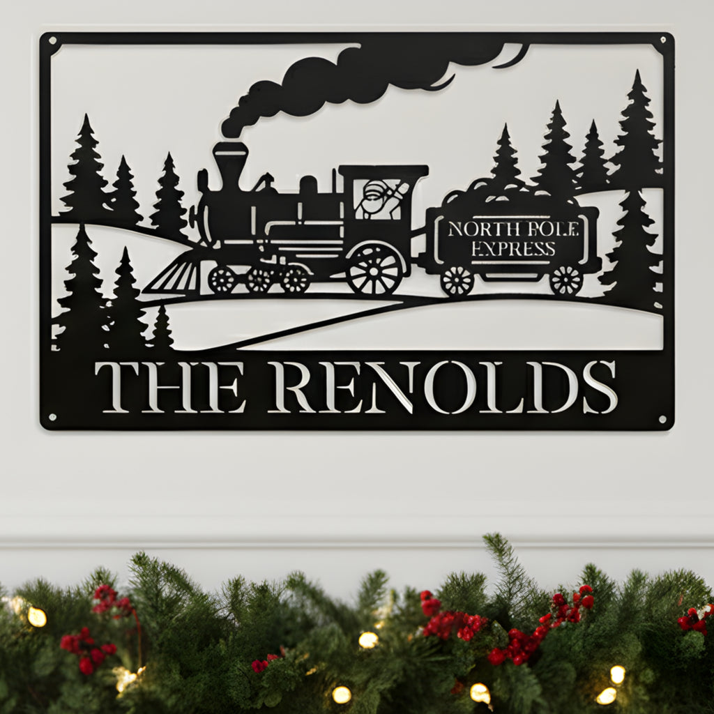 Personalized North Pole Express Monogram