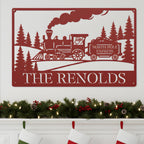 Personalized North Pole Express Monogram