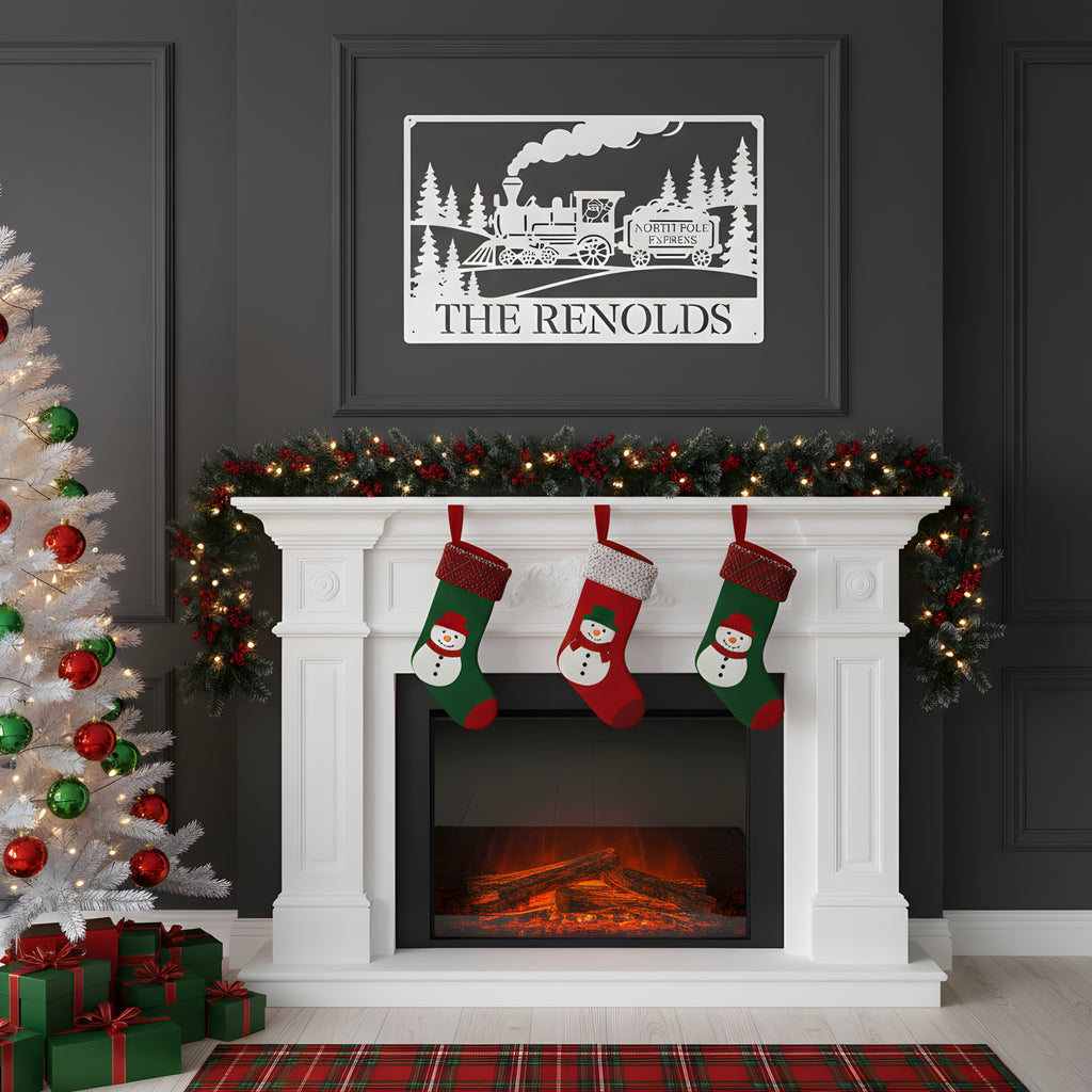 Personalized North Pole Express Monogram