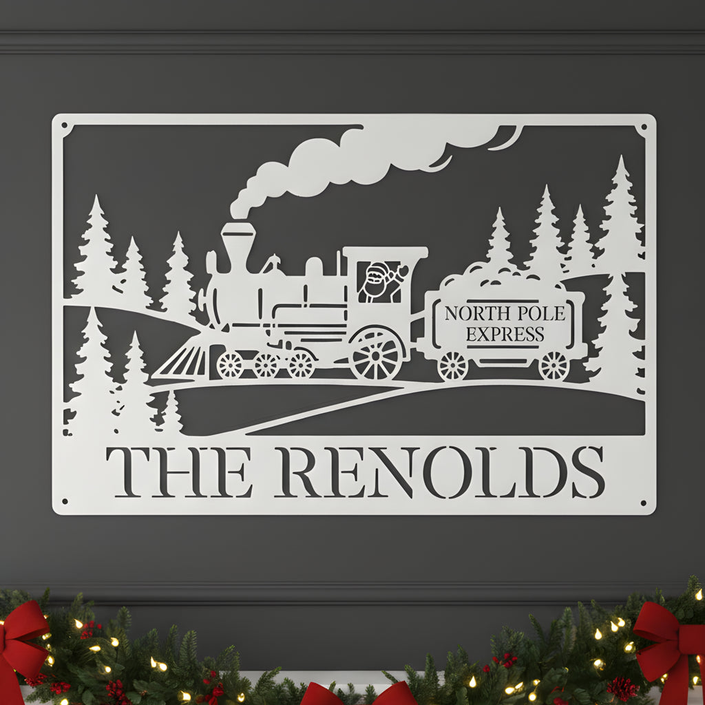 Personalized North Pole Express Monogram