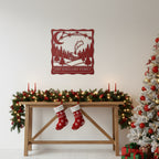 Personalized Cozy Cabin Monogram