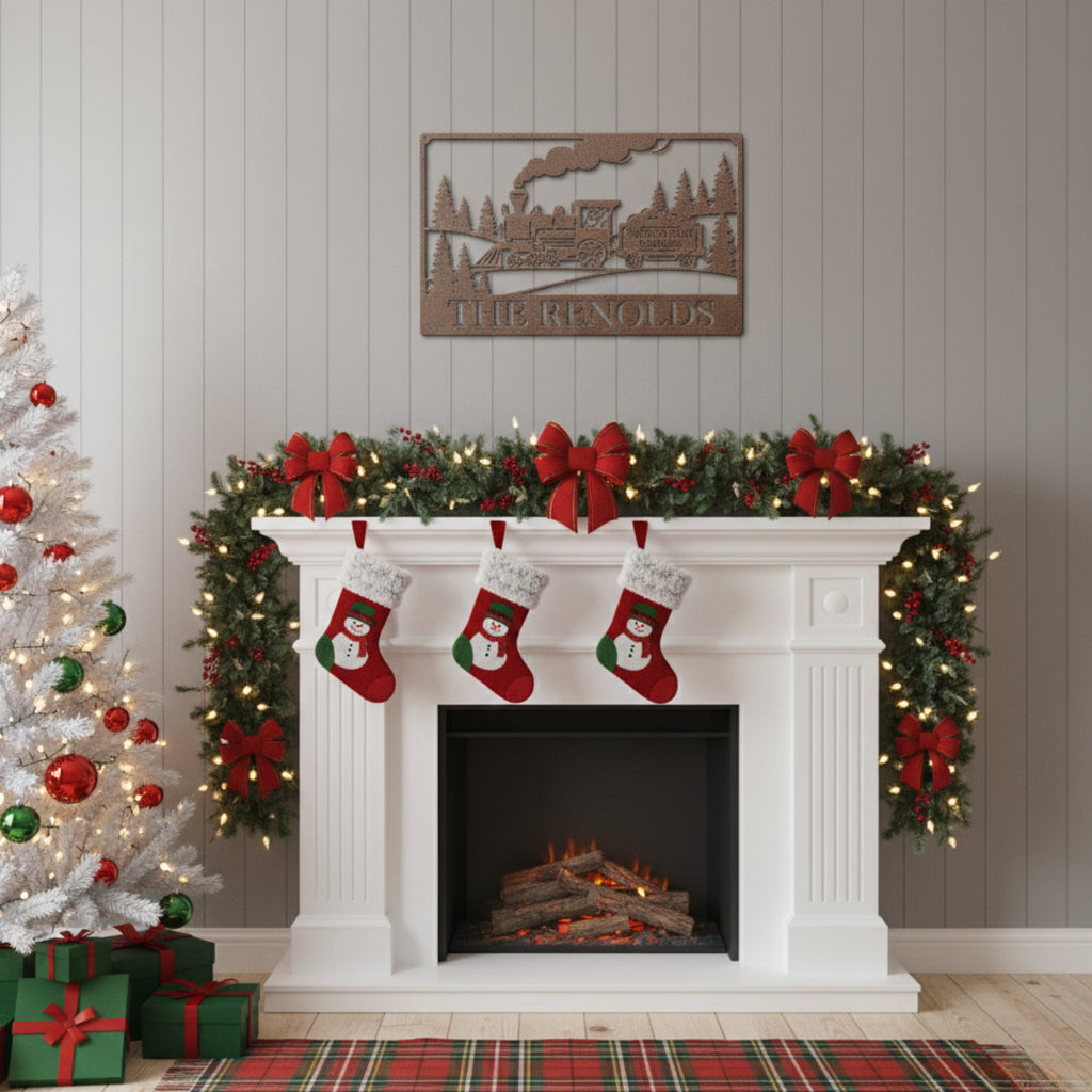 Personalized North Pole Express Monogram