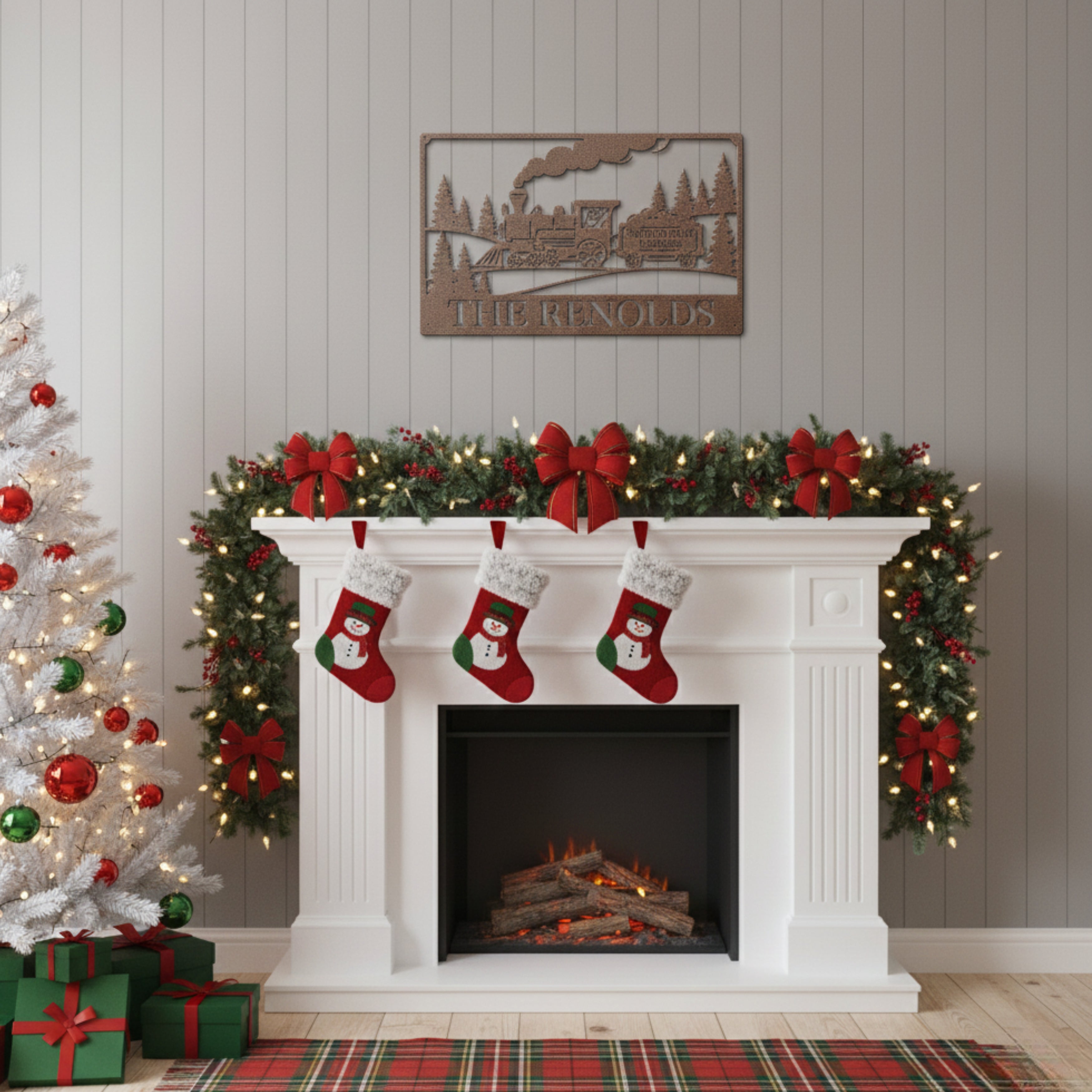 Personalized North Pole Express Monogram