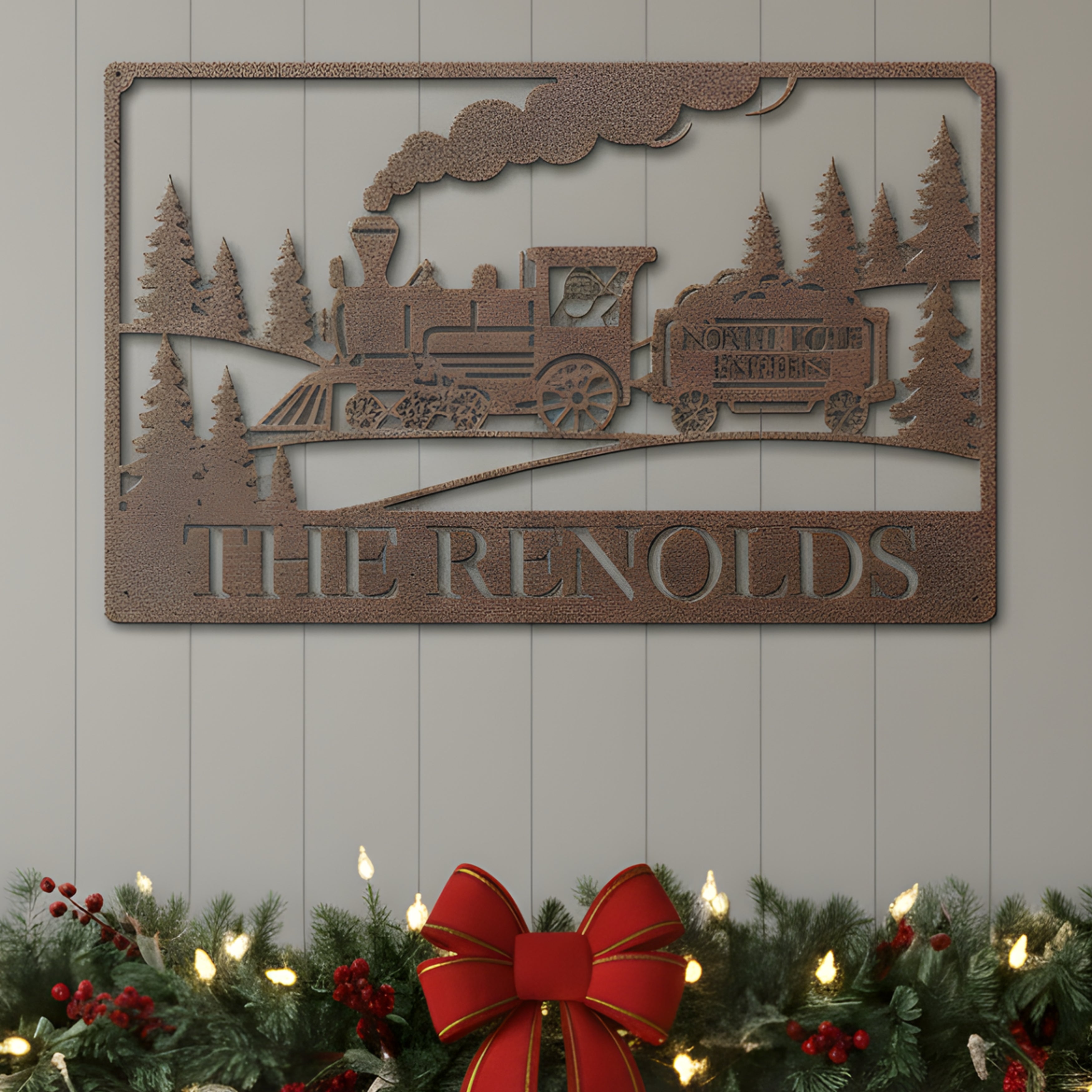 Personalized North Pole Express Monogram