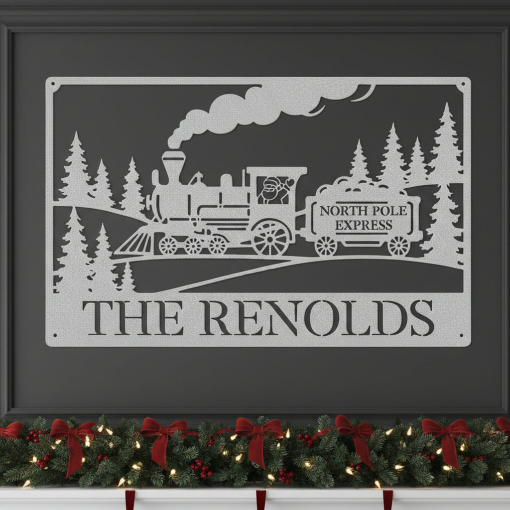 Personalized North Pole Express Monogram