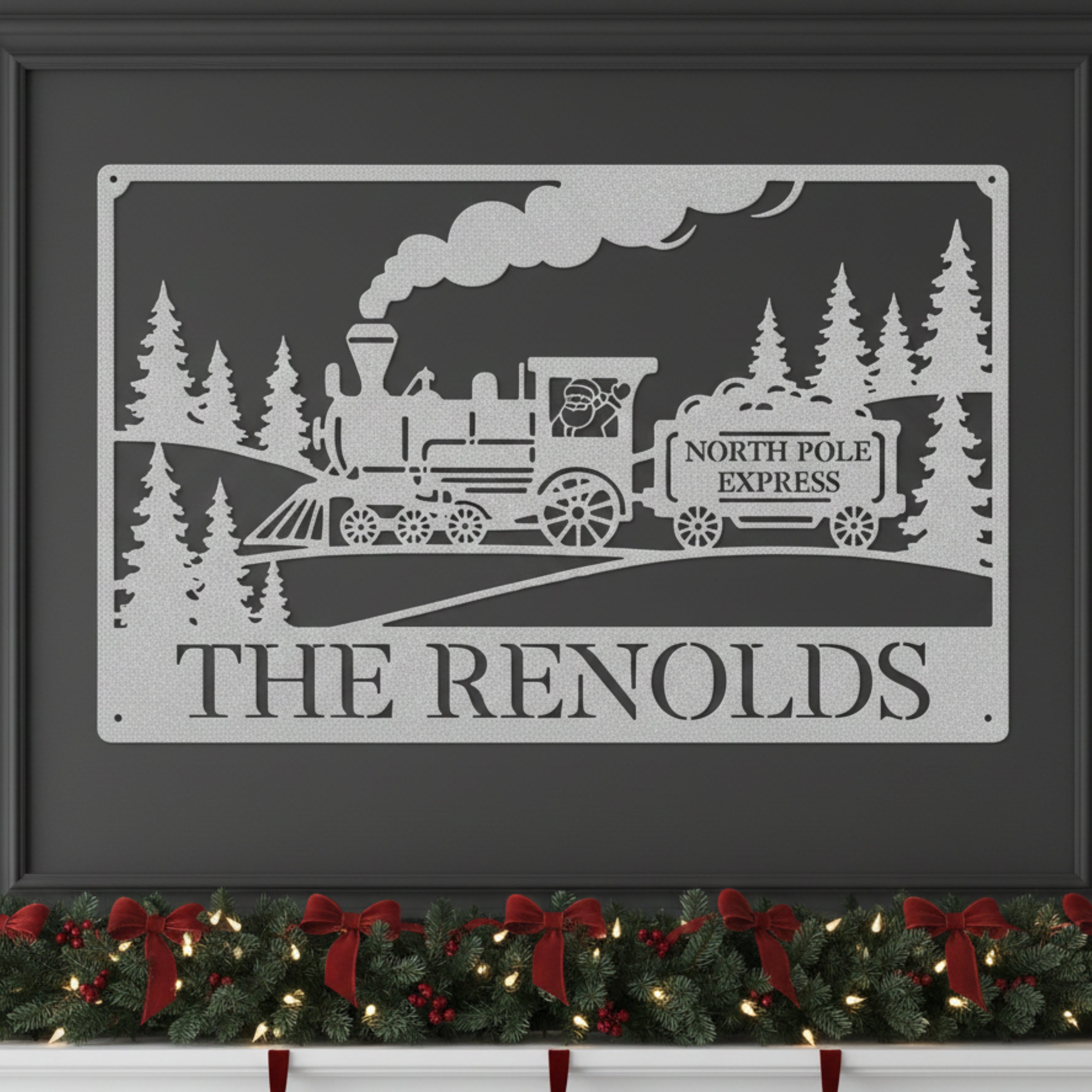 Personalized North Pole Express Monogram