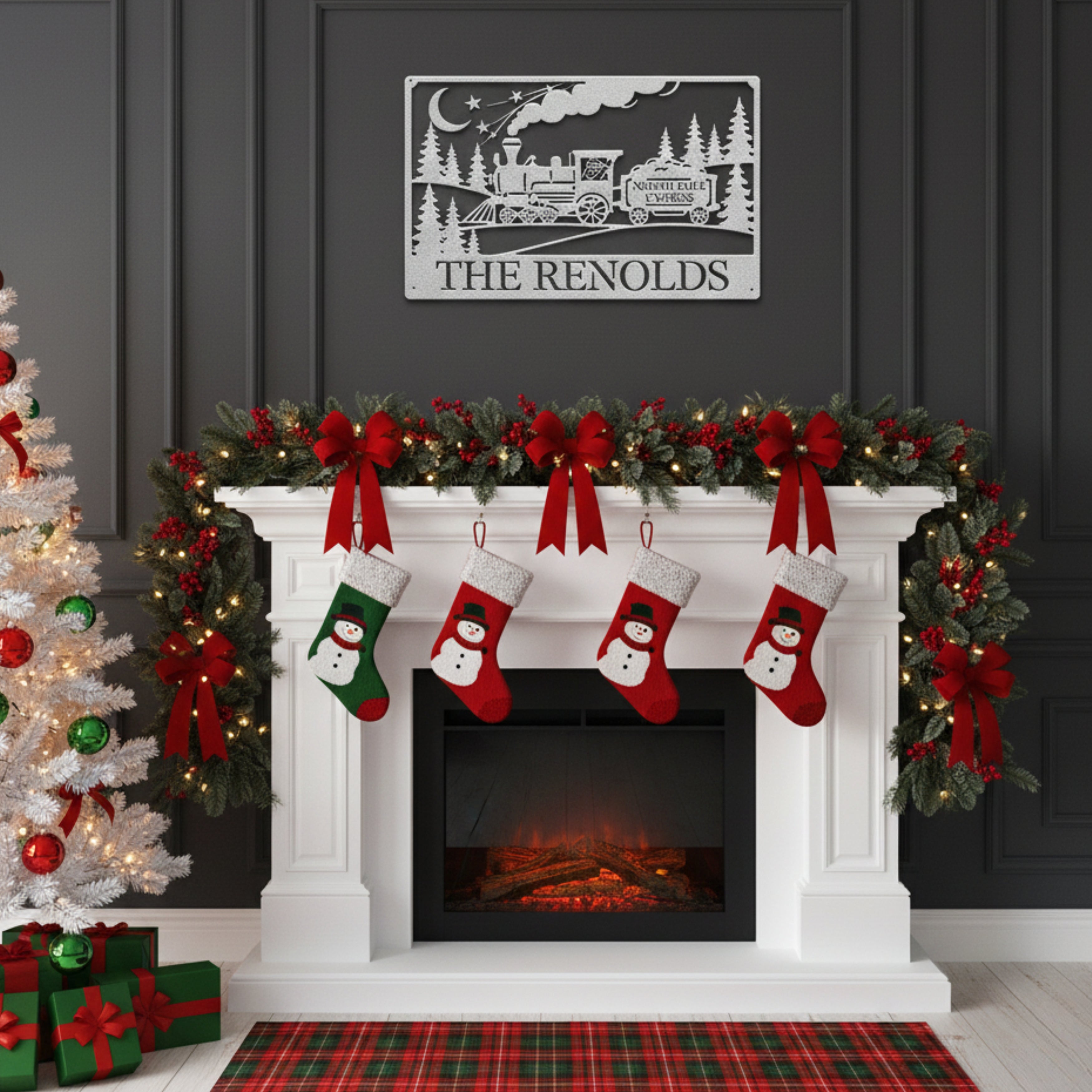 Personalized North Pole Express Monogram