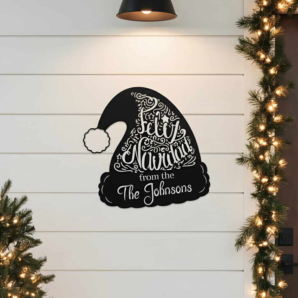 Personalized Feliz Navidad Monogram