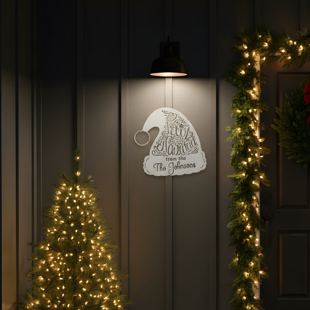 Personalized Feliz Navidad Monogram